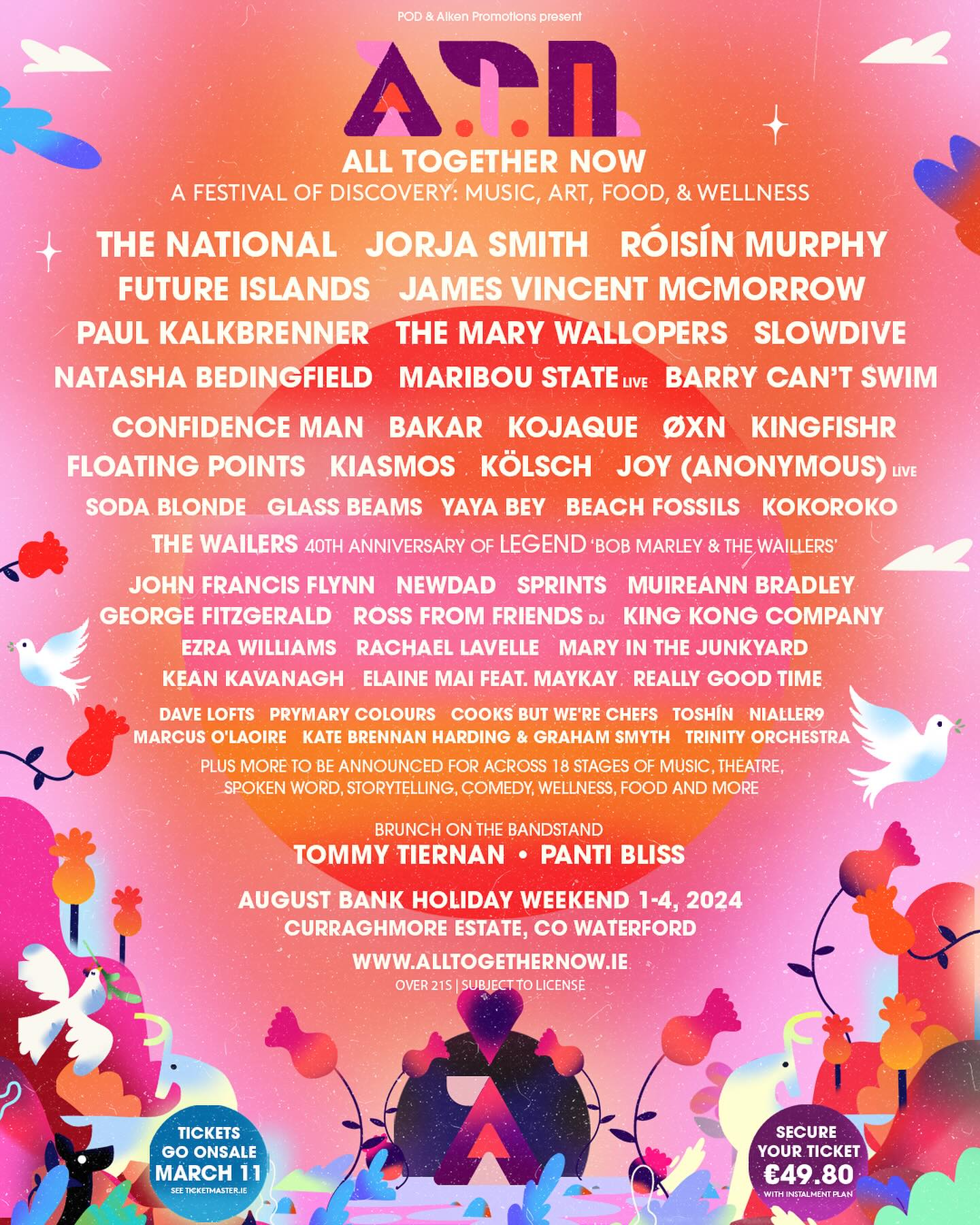 All Together Now Adds Over 40 New Artists To 2024 Lineup That All Together Now Adds Over 40 New Artists To 2024 Lineup That