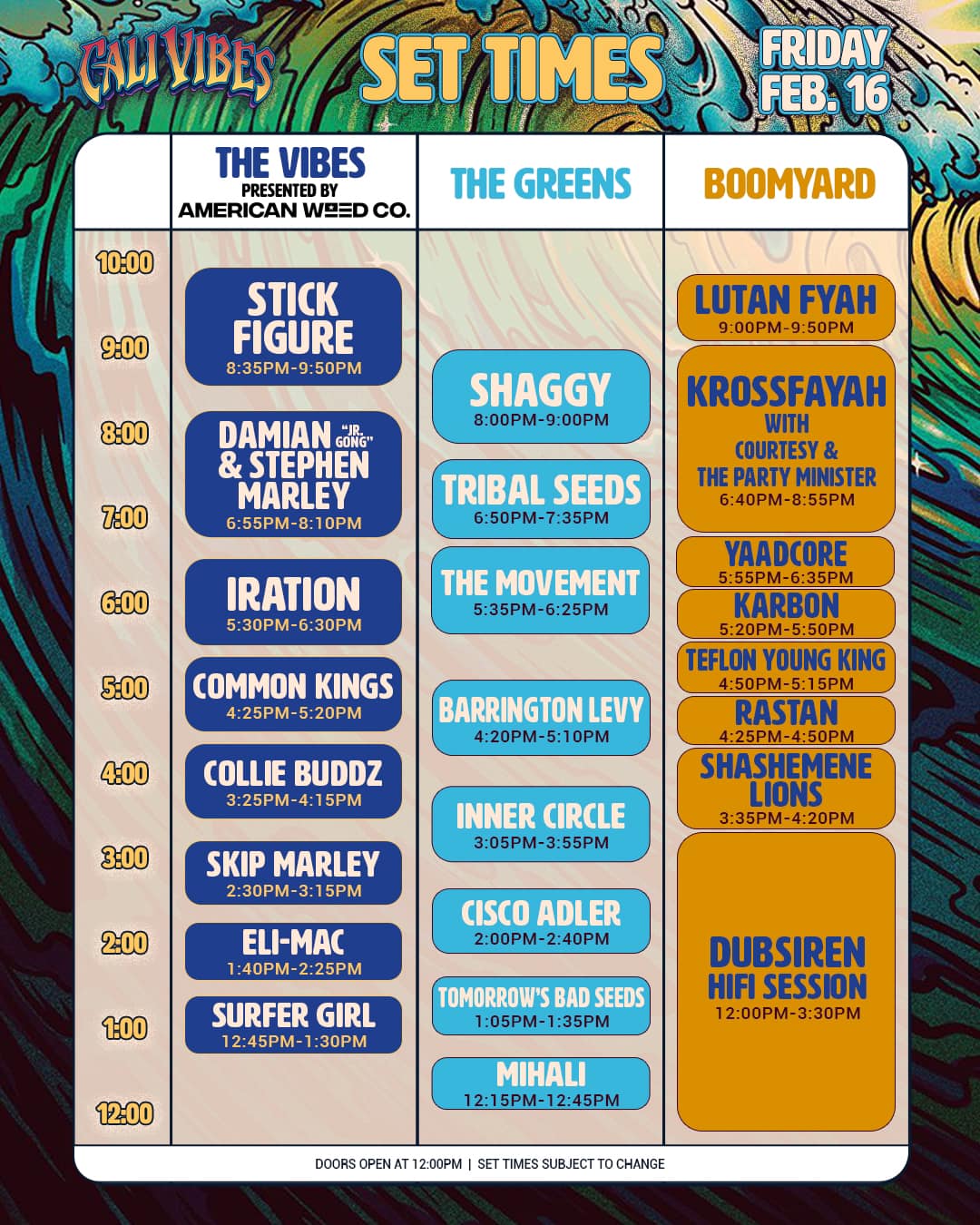 Lineup announced for Cali Vibes festival, coming to Long Beach in