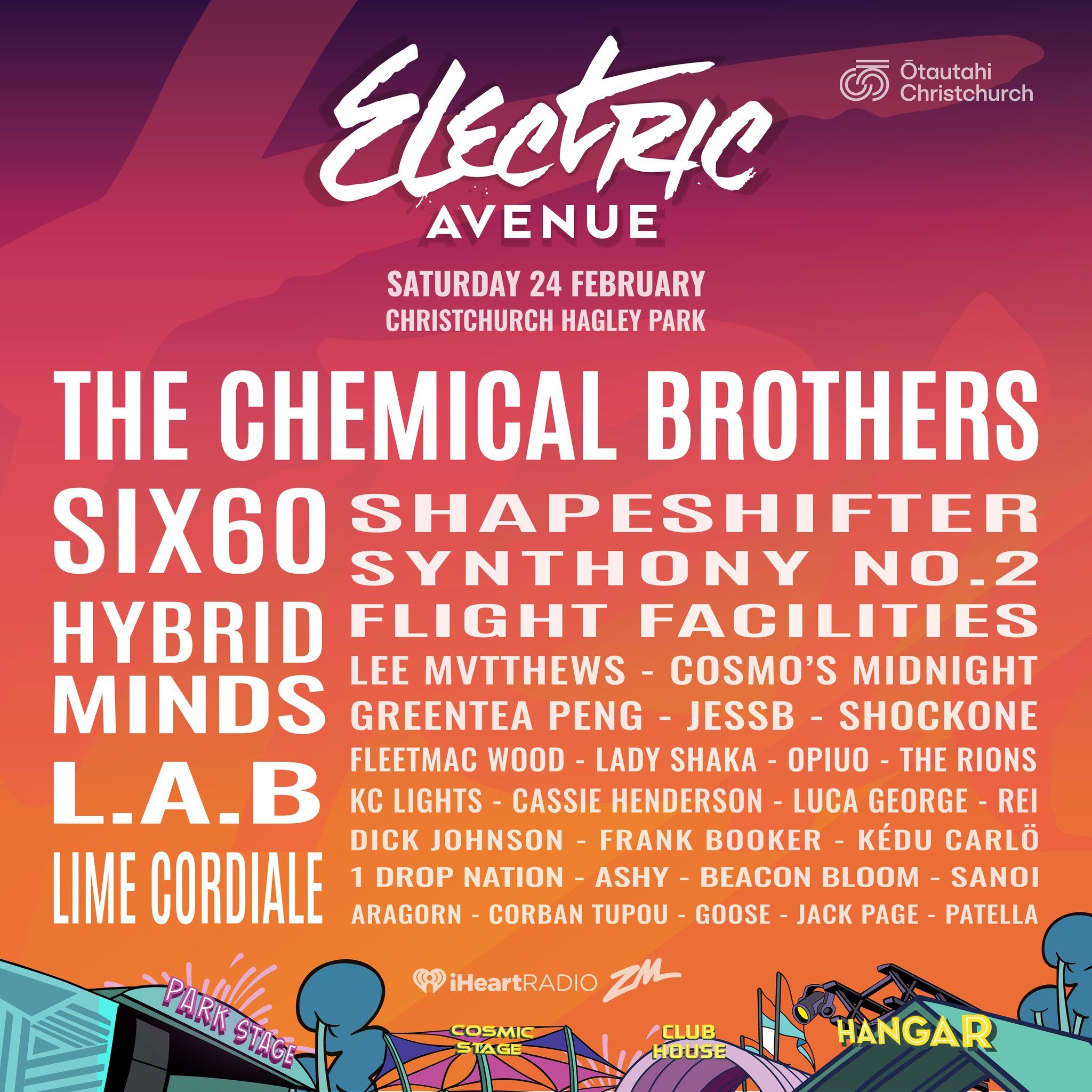 Electric Avenue Announce 2024 Lineup | That Festival Site