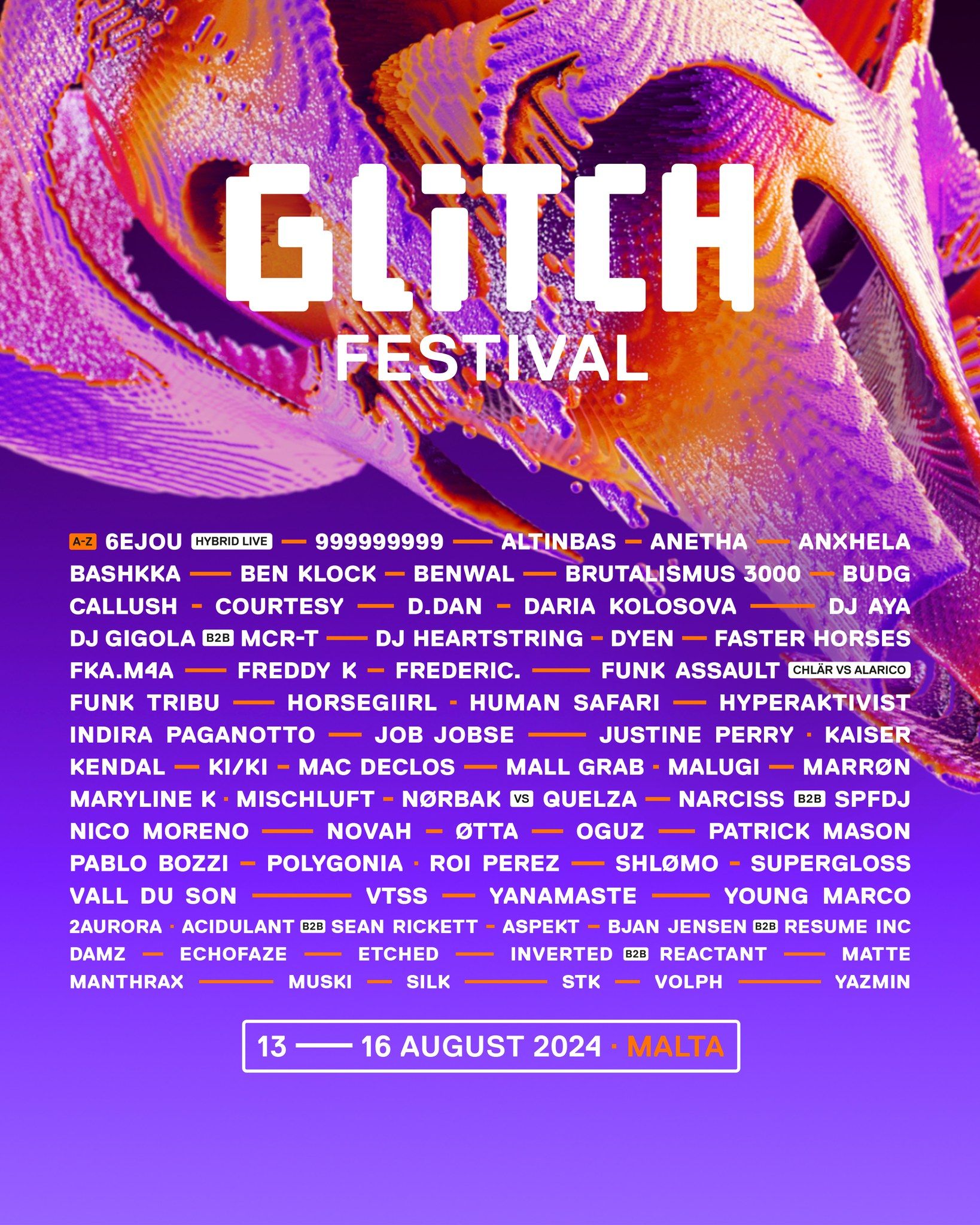 Glitch Festival 2024 Lineup Revealed That Festival Site