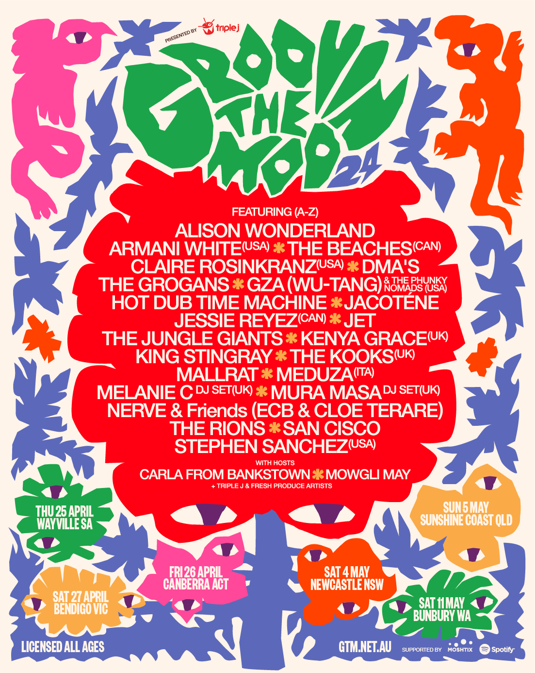 Groovin The Moo Announces 2024 Lineup That Festival Site Groovin The Moo Announces 2024 Lineup That Festival Site