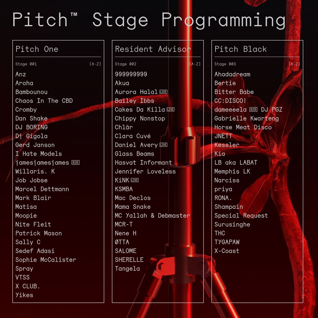Pitch Music & Arts 2024 Stage Lineups Revealed That Festival Site