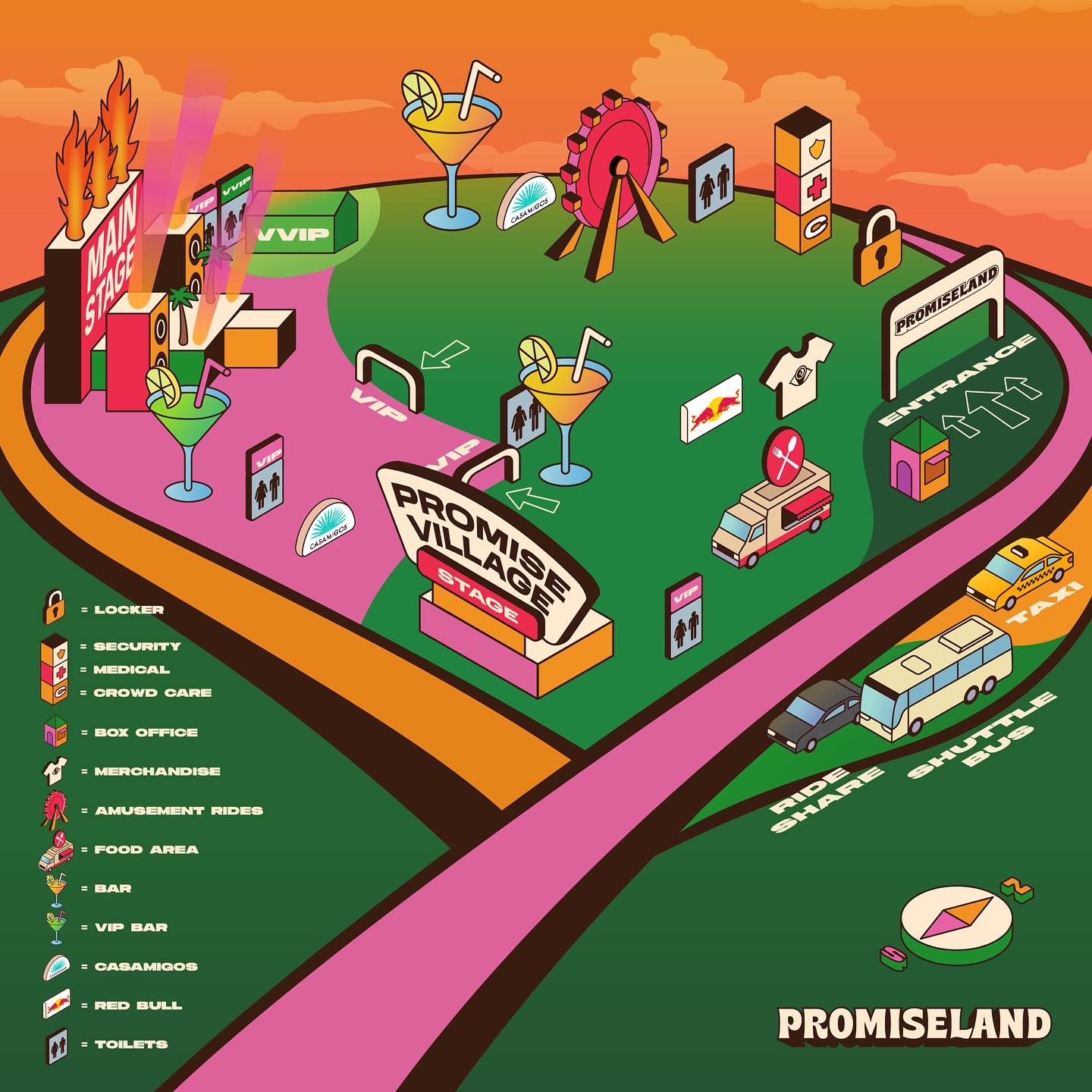 Promiseland 2023 Festival Map Revealed That Festival Site