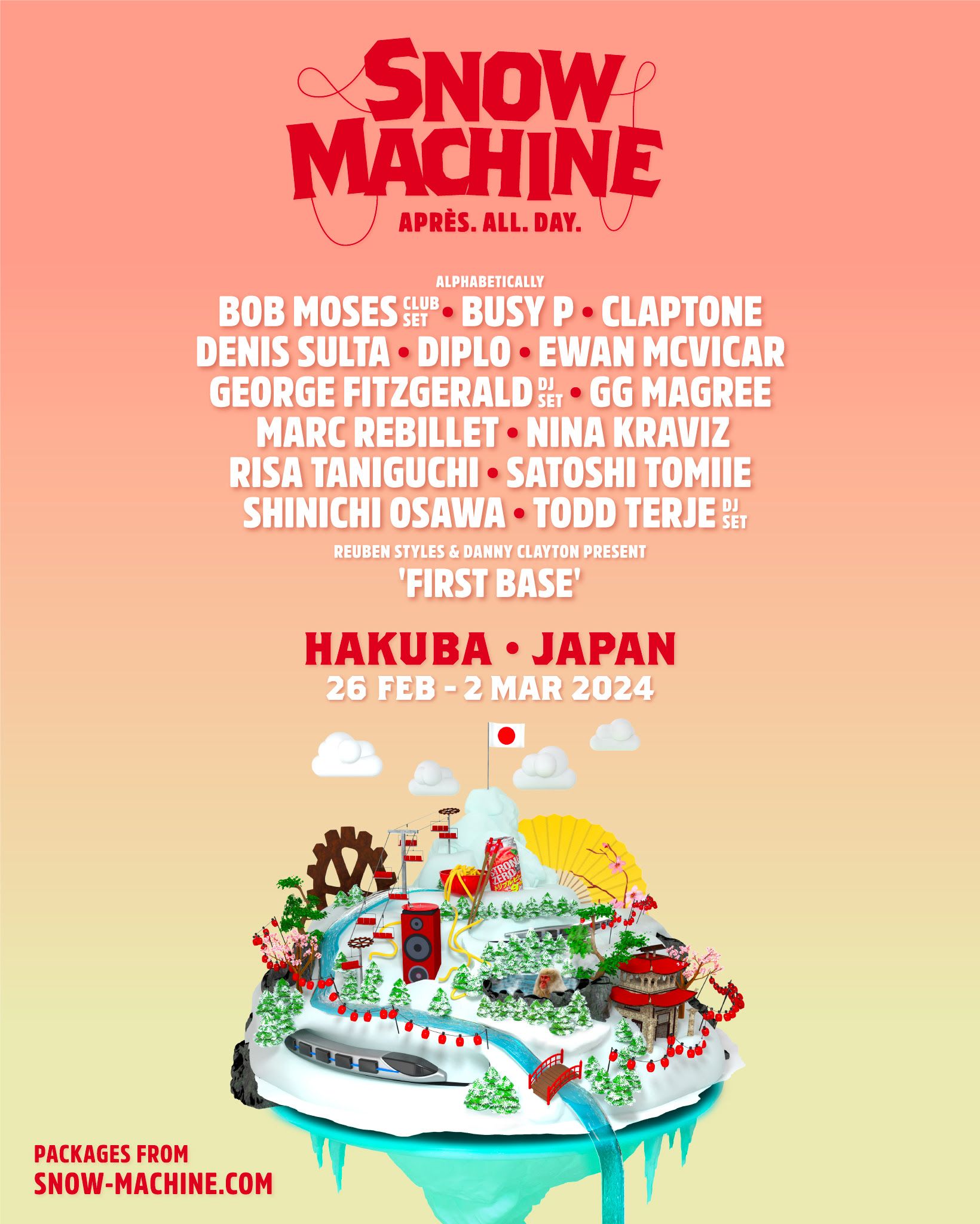 Snow Machine 2024 Lineup Revealed That Festival Site
