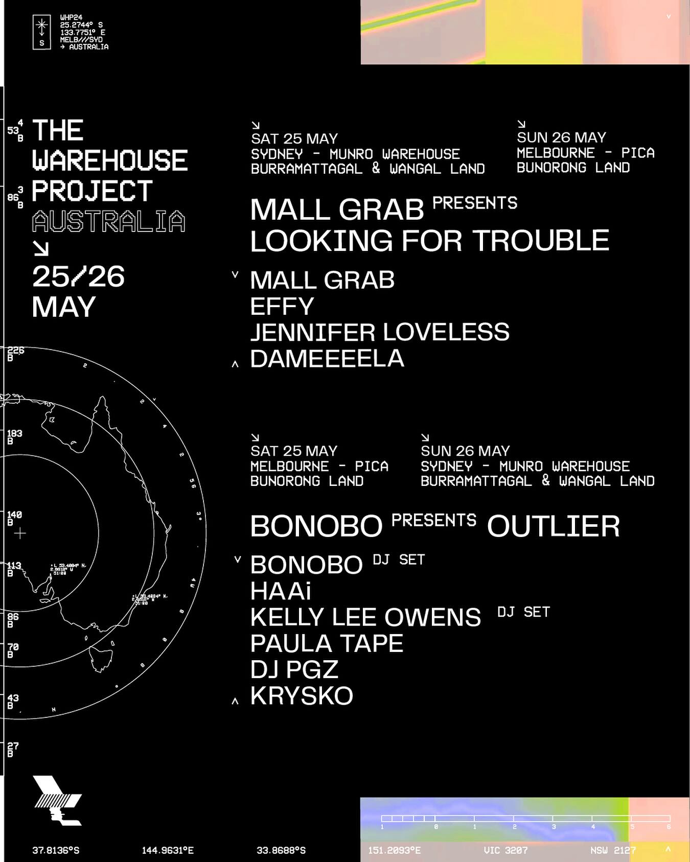 The Warehouse Project Australia Announces Debut 2024 Lineup That   The Warehouse Project 2024 Australia Lineup 6bfcdff837 